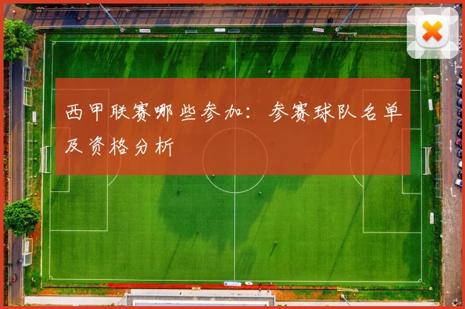西甲联赛哪些参加:参赛球队名单及资格分析